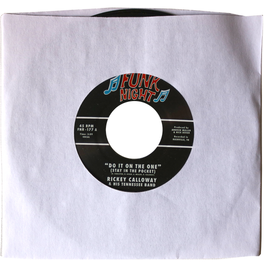 Rickey Callow & His Tennessee Band - "Do It On the One" b/w "Ain't it a Crime" image 0